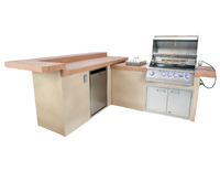 American Q 105 1/2" x 96 3/4" (outside of L) in Stucco