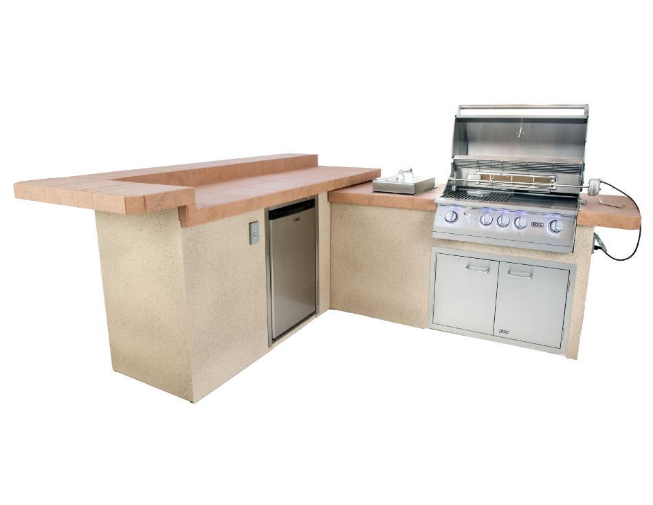 American Q 105 1/2" x 96 3/4" (outside of L) in Stucco